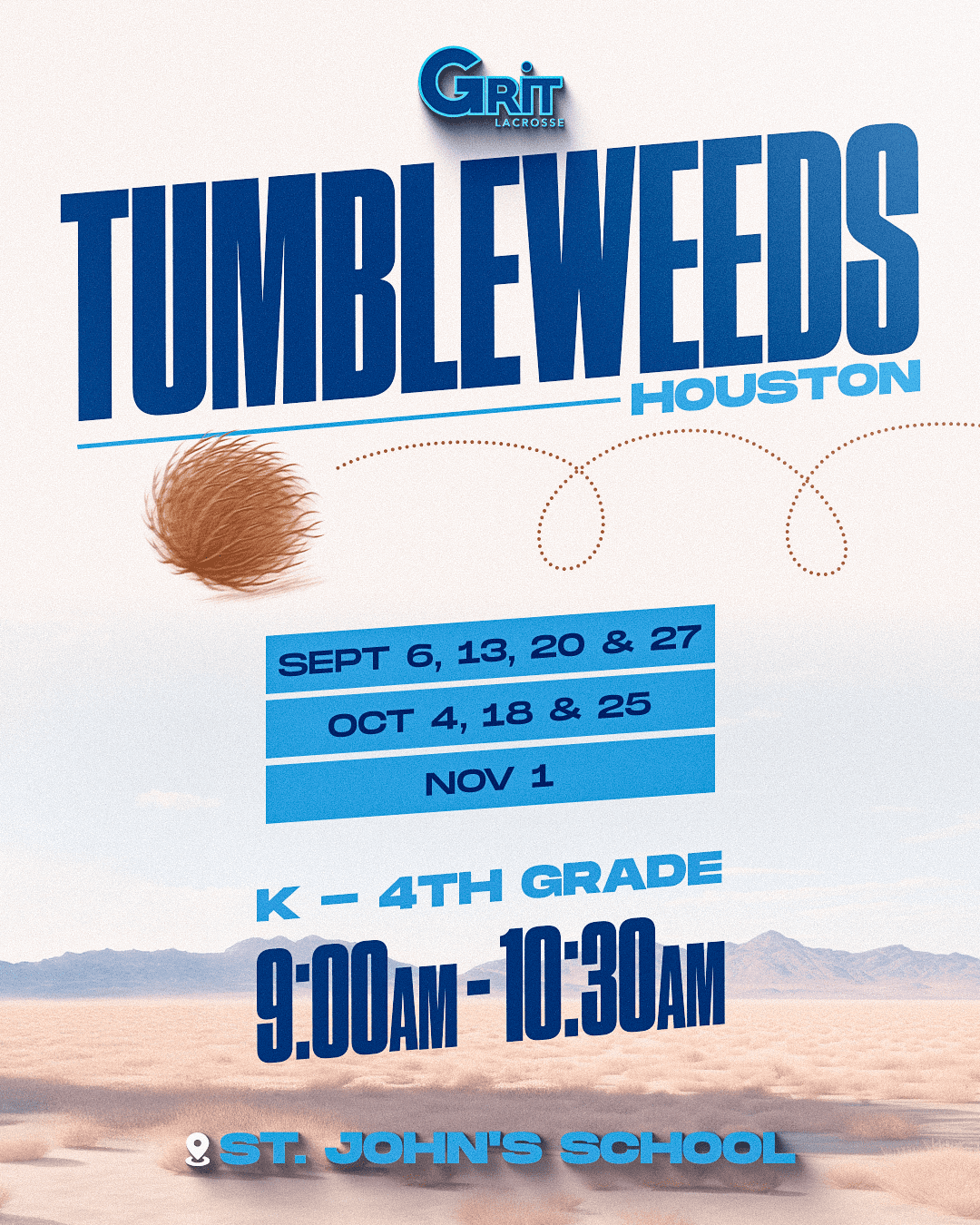 Tumbleweeds-Program final agora é sério